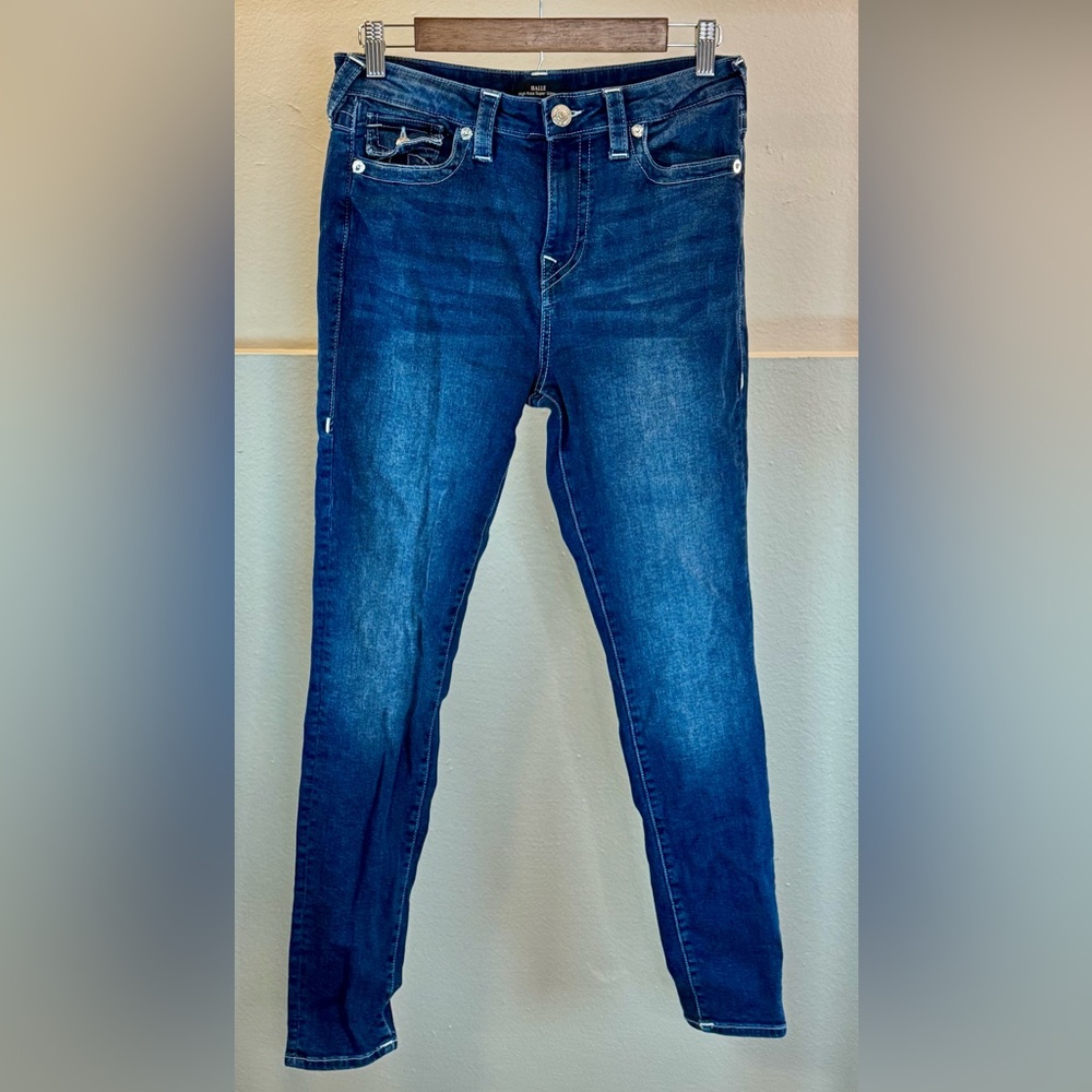 True Religion Dark Blue Women's Skinny Jeans